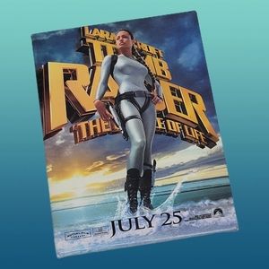 Tomb Raider Lara Croft Promo Pin Backs, Button, Badge SDCC 2003